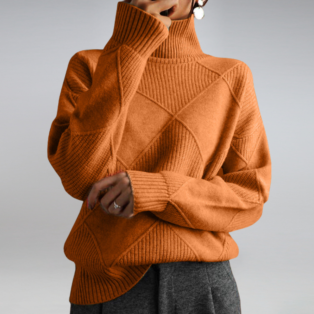Talia | Luxe Textured Winter Sweater