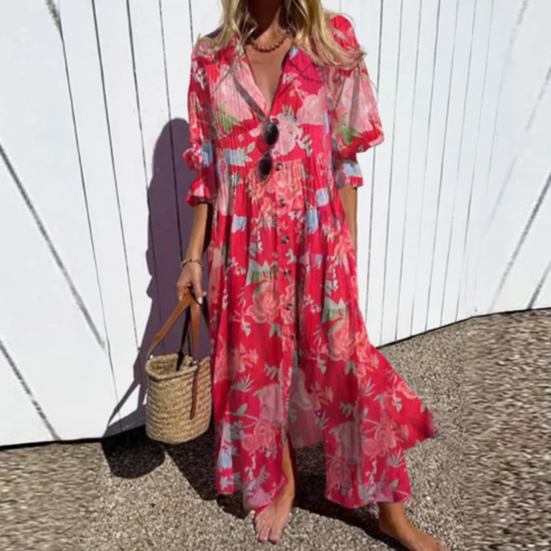 Talia | Bloom Boldly Maxi Dress