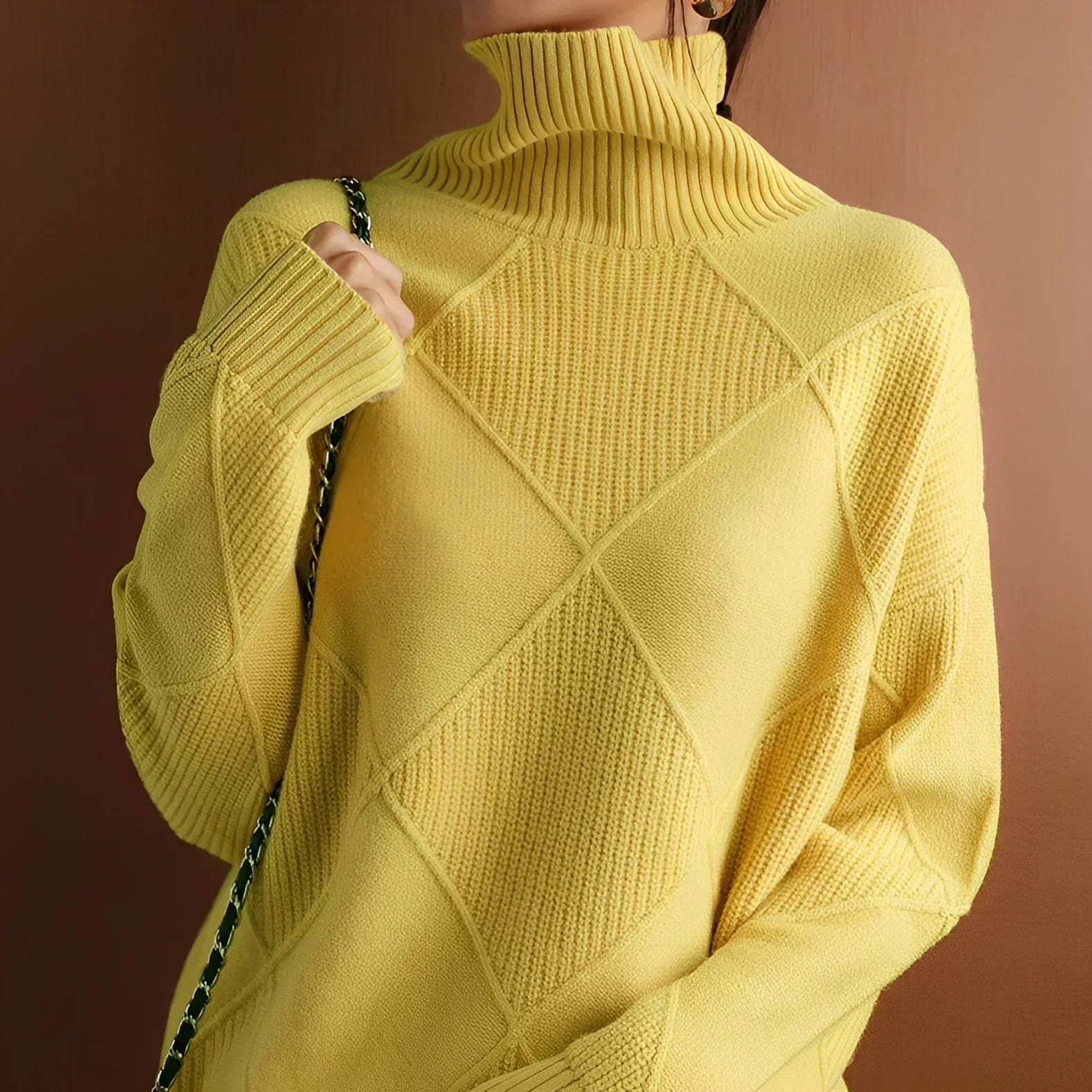 Talia | Chunky Turtleneck Sweater