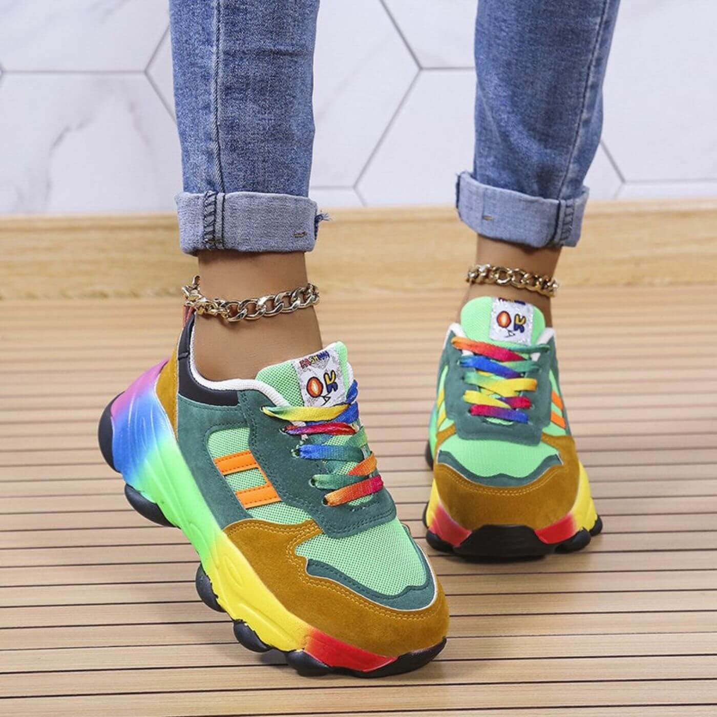 Talia | Colorful Orthopedic Sneakers for Comfort and Style