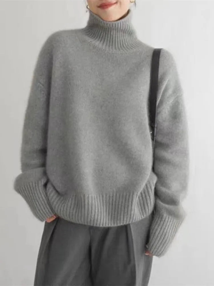 Talia | Premium Turtleneck Sweater