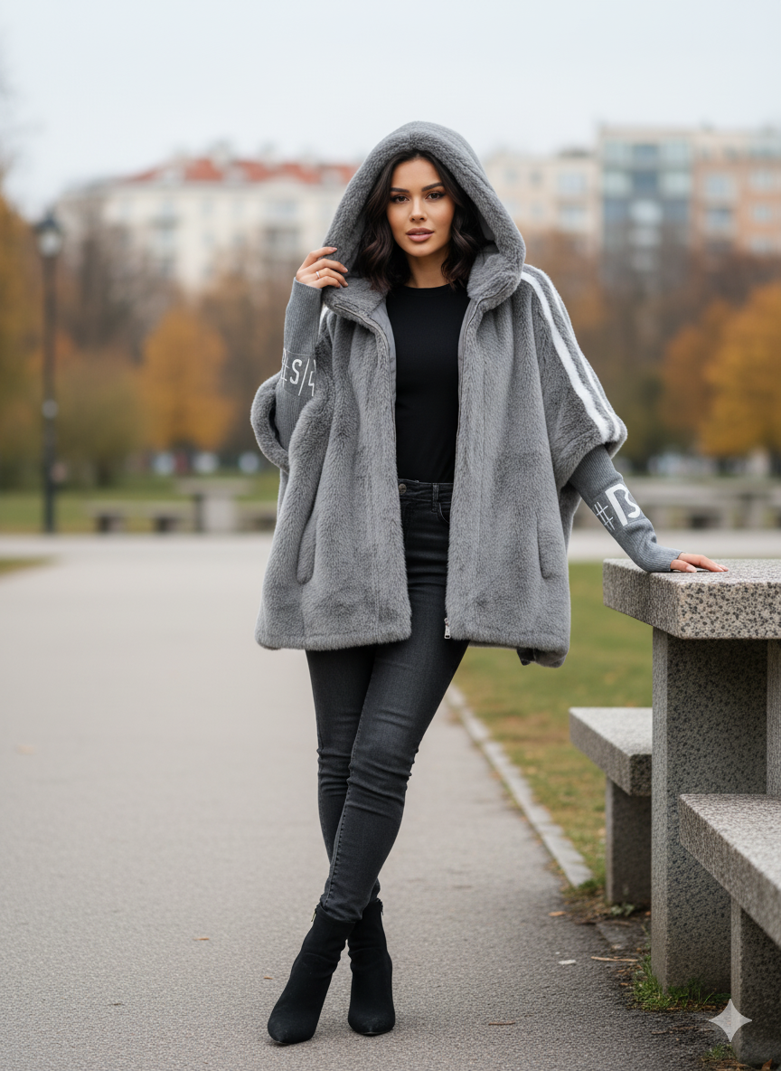 Arden Lane | Elegant Plush Winter Jacket