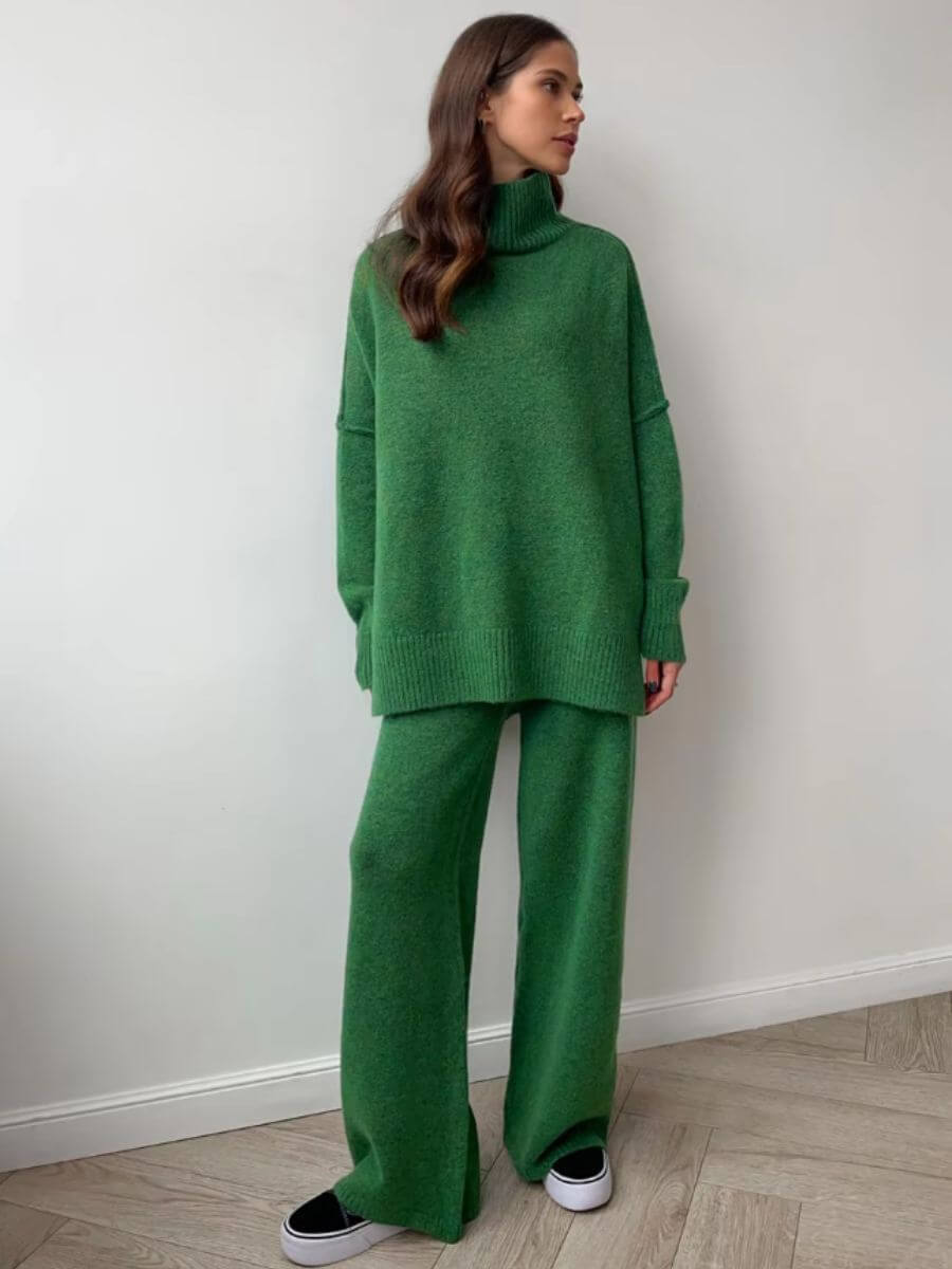 Talia | Turtleneck Knit Set