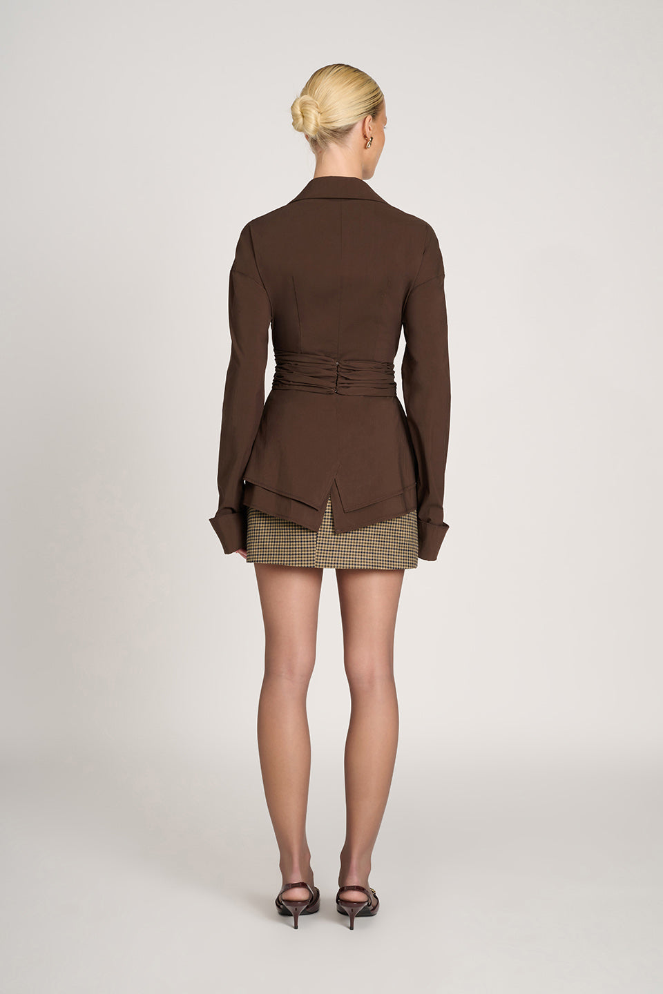 Talia | Tailored Wrap Shirt