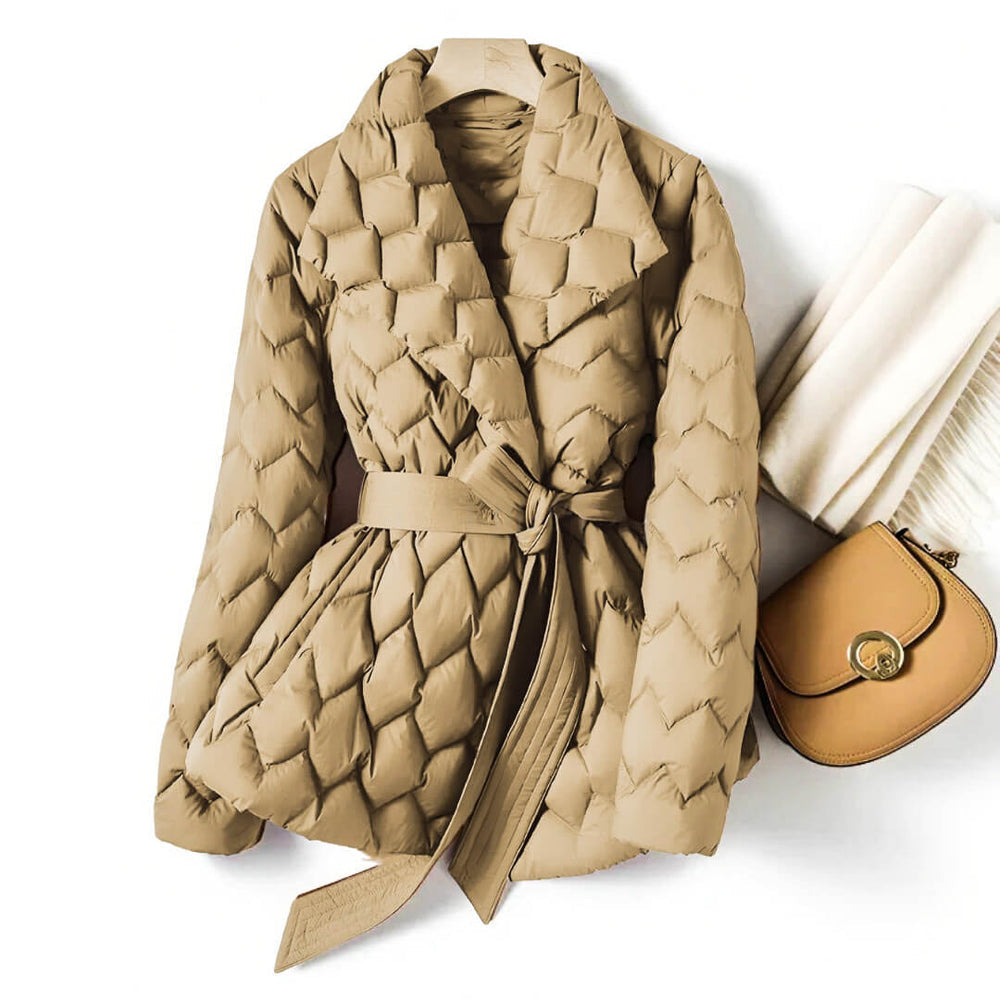 Talia | Stylish Quilted Down Coat