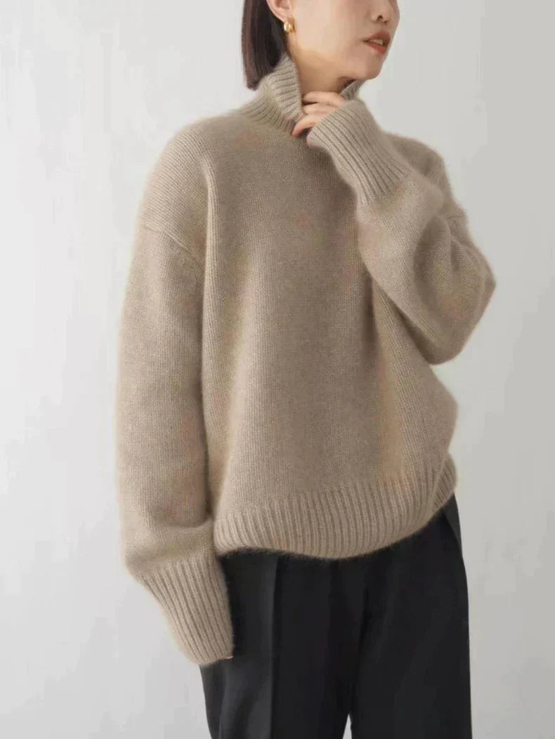 Talia | High Collar Sweater