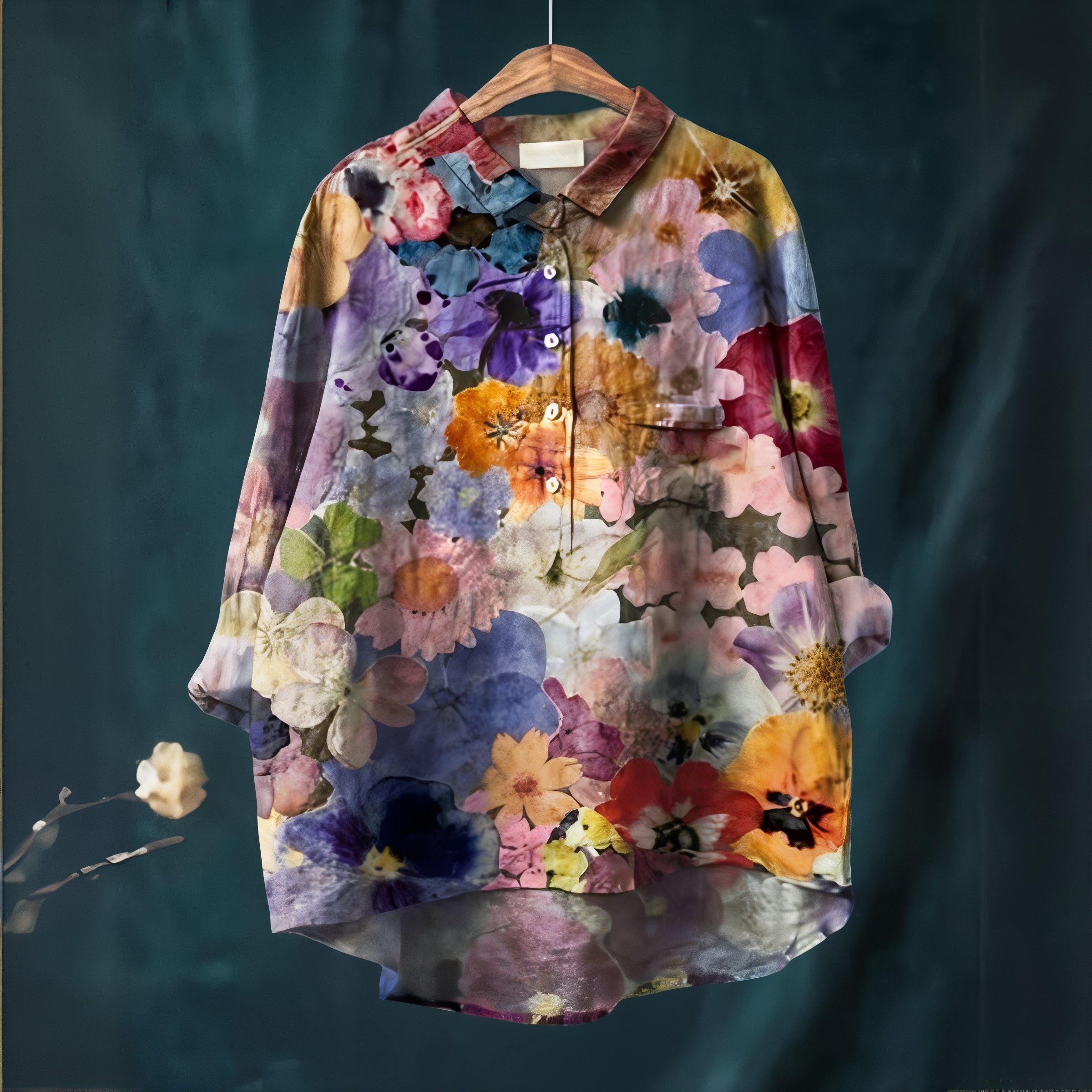 Talia | Blouse with Romantic Floral Print