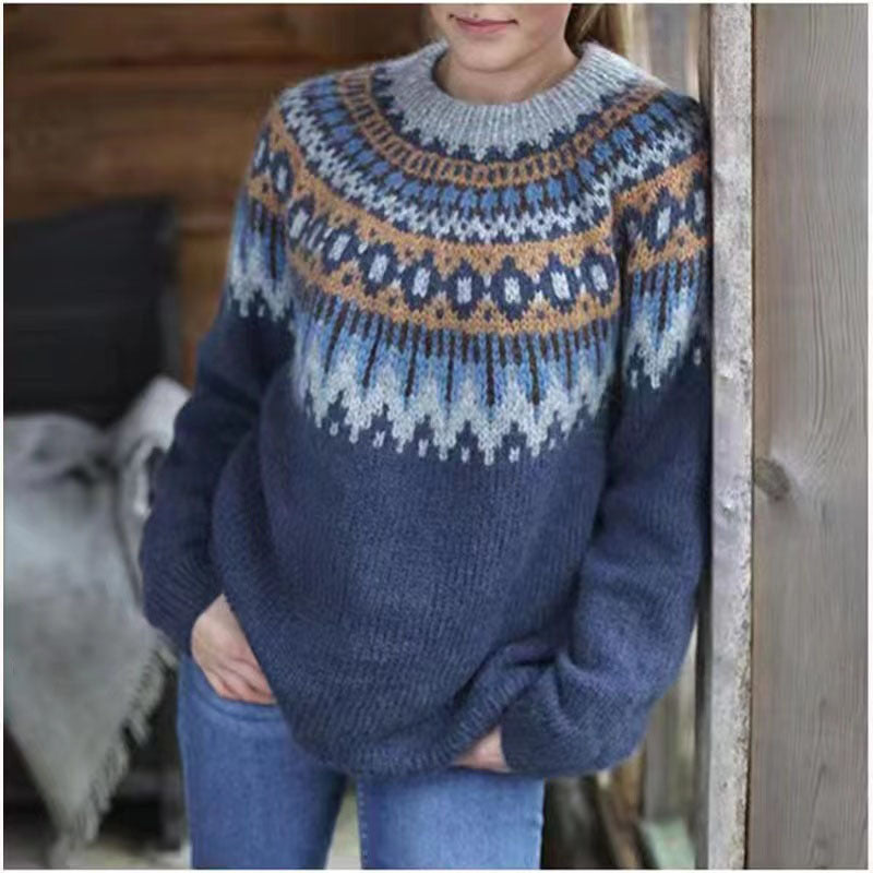 Talia | Icelandic Pattern Sweater