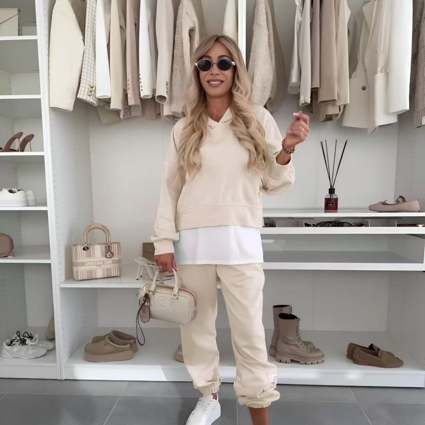 Talia | Hooded Casual Sweatshirt Set