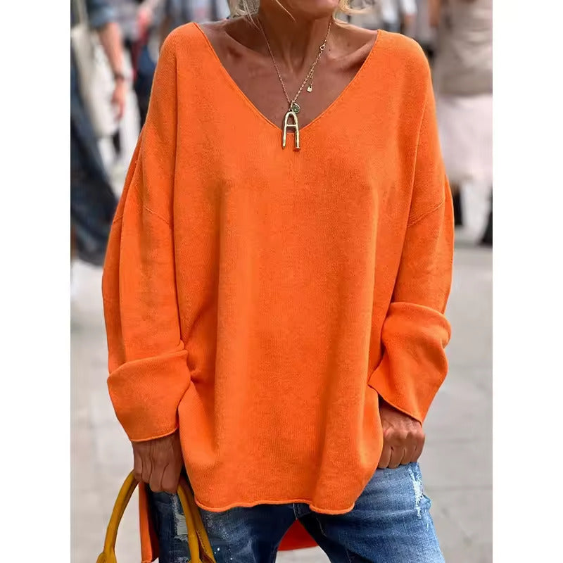 Talia | Casual Chic V-Neck Blouse