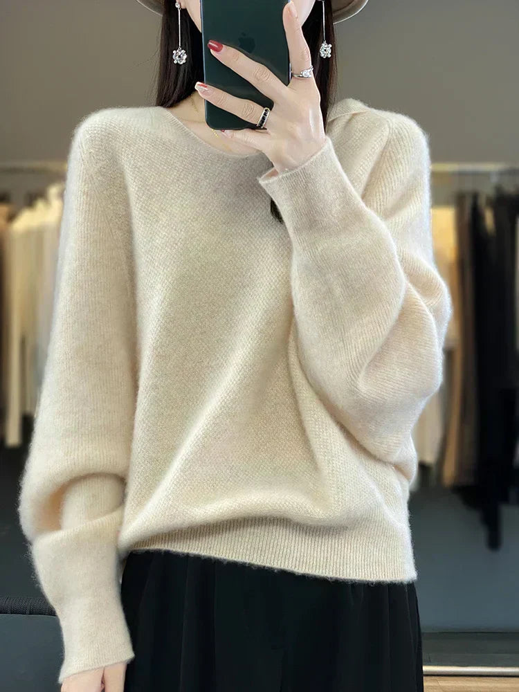 Talia | Soft Hooded Sweater