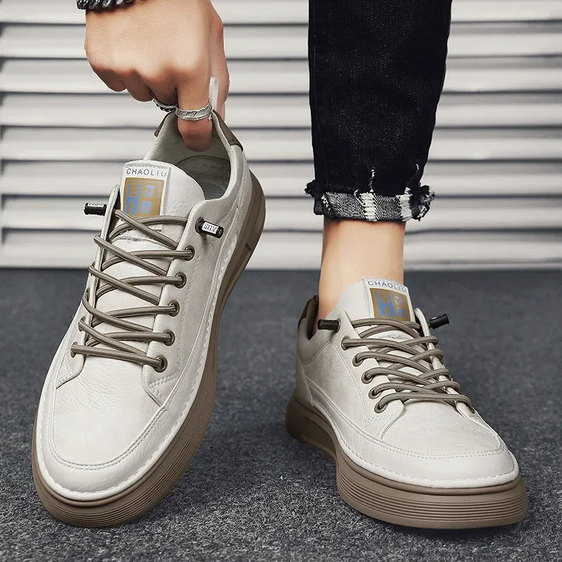 Talia | Grant Leather Sneakers