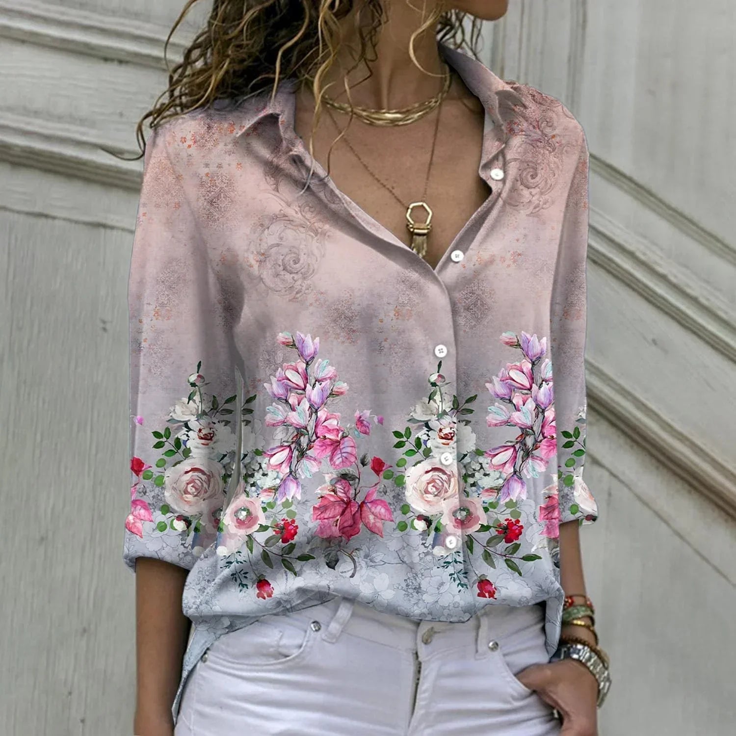 Talia | Casual Printed Blouse