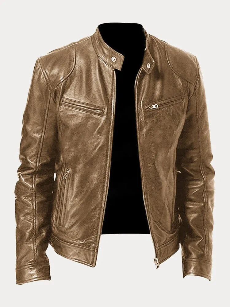 Talia | Stylish Biker Leather Jacket for Men