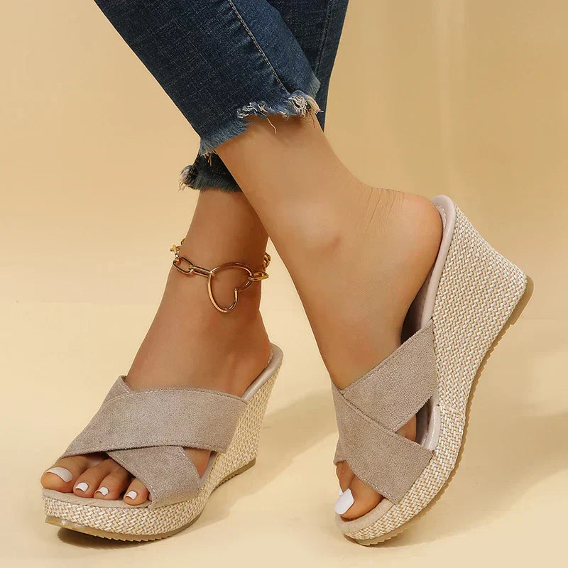 Talia | Chic Wedge Sandals