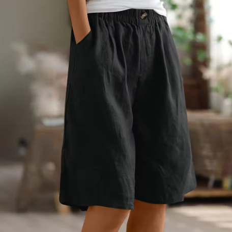Talia | Linen Comfort Relaxed Shorts