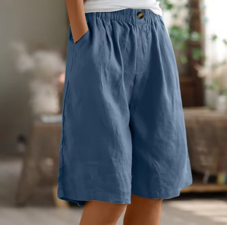 Talia | Linen Comfort Relaxed Shorts