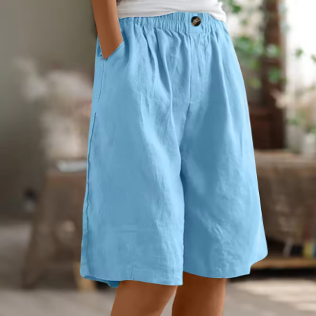 Talia | Linen Comfort Relaxed Shorts