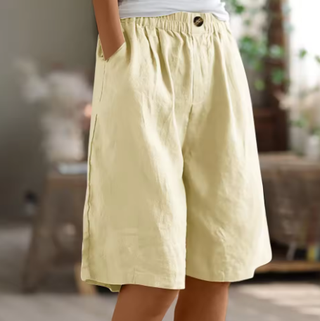 Talia | Linen Comfort Relaxed Shorts