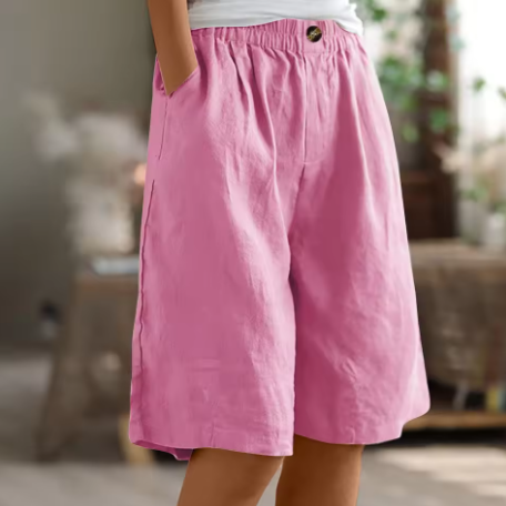 Talia | Linen Comfort Relaxed Shorts