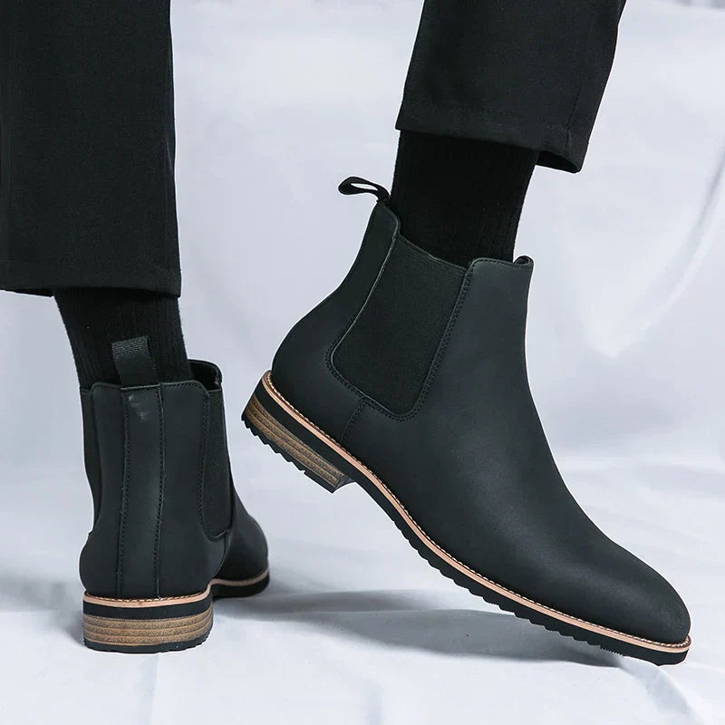 Talia | Leather Chelsea Boots