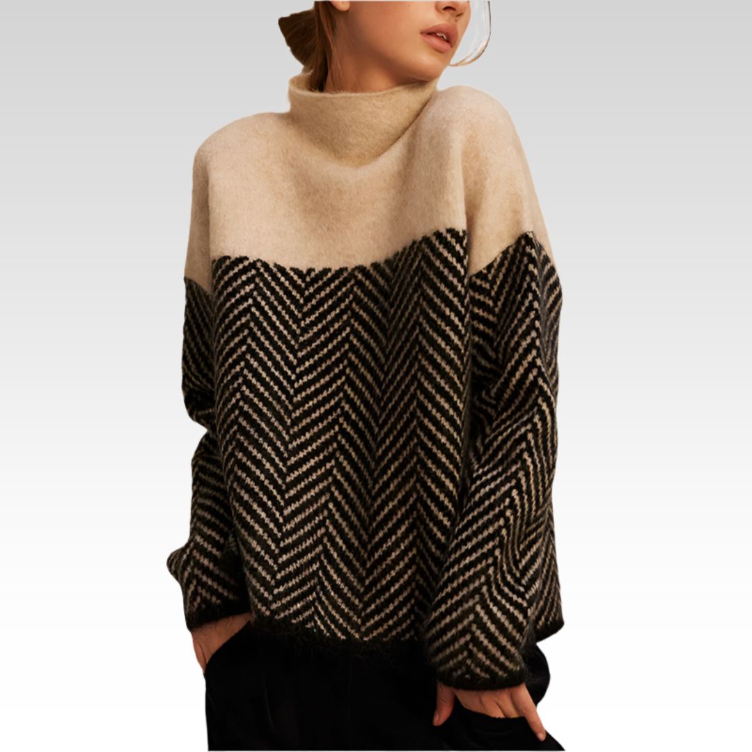Talia | Premium Turtleneck made of fine knit