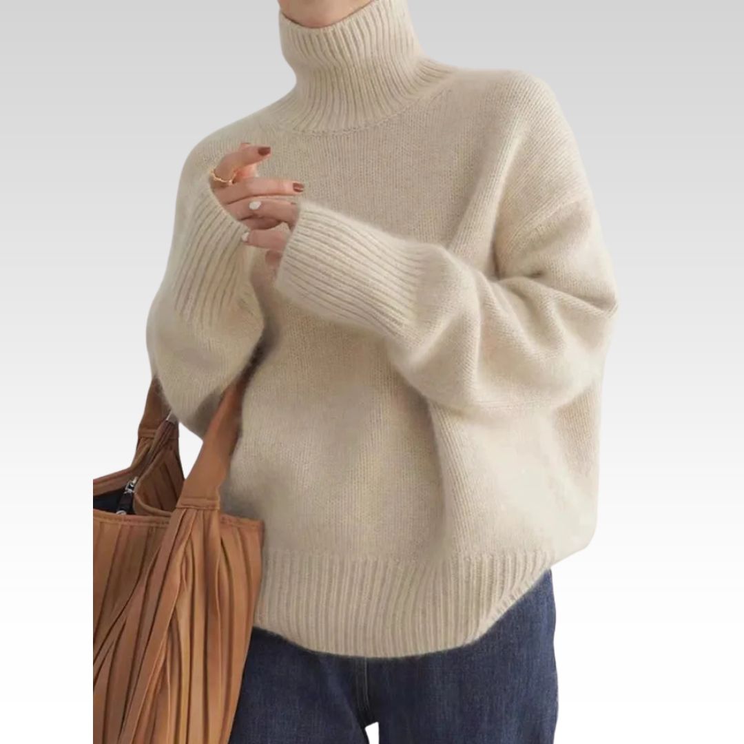 Talia | High Collar Sweater