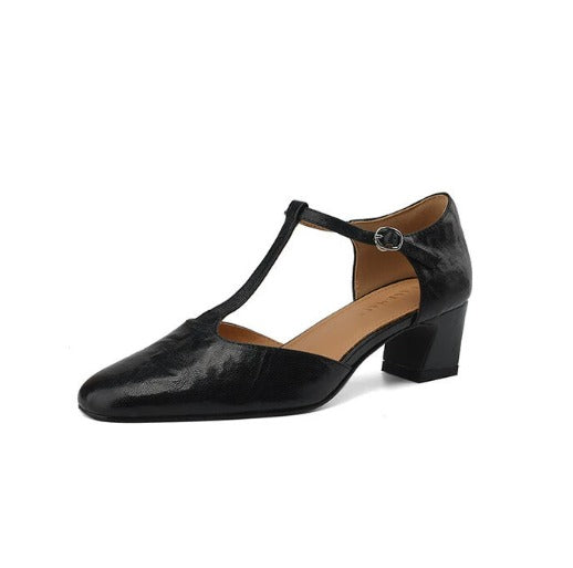 Talia | Beatrica Leather Mary Janes