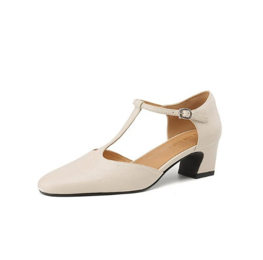 Talia | Beatrica Leather Mary Janes