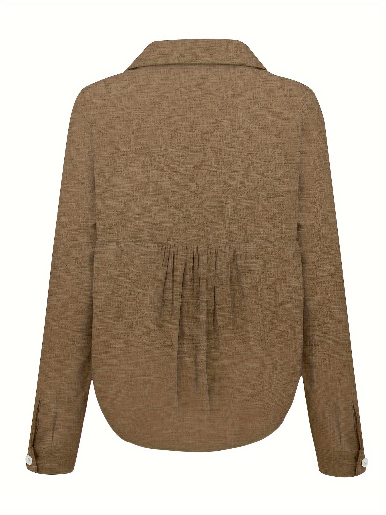 Talia | Long Sleeve Linen Shirt