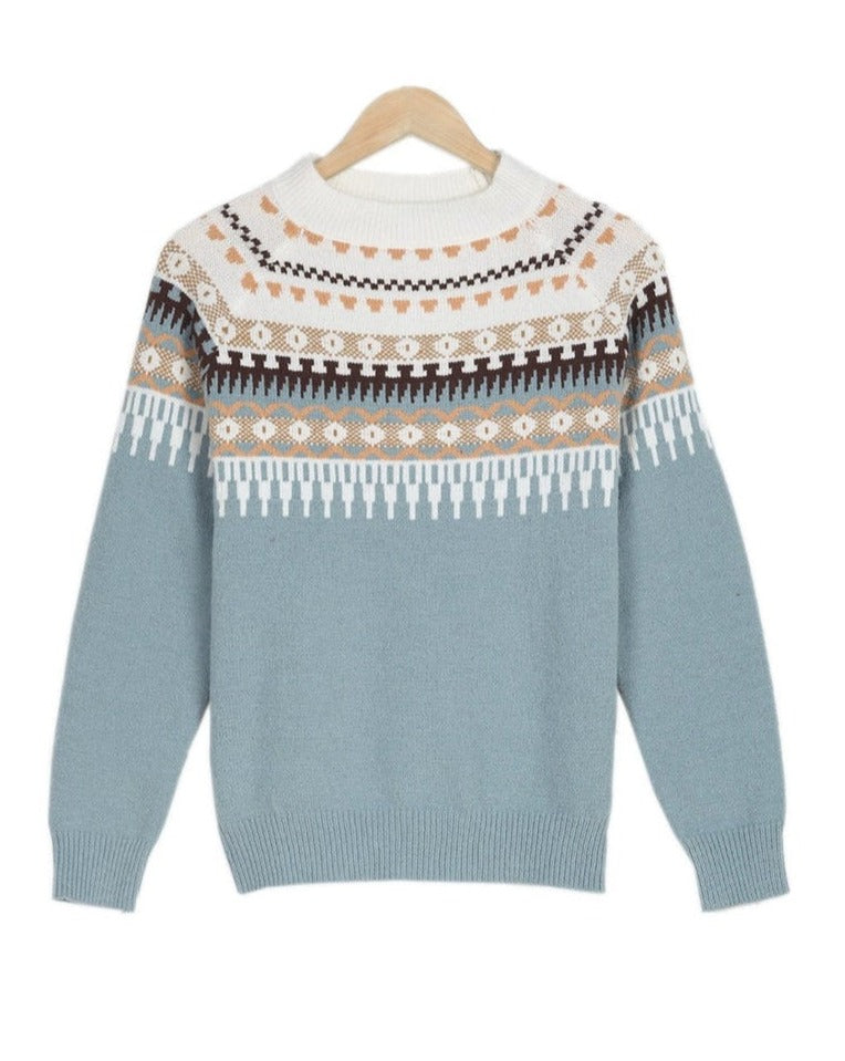 Talia | Nordic Elegance Knitted Sweater