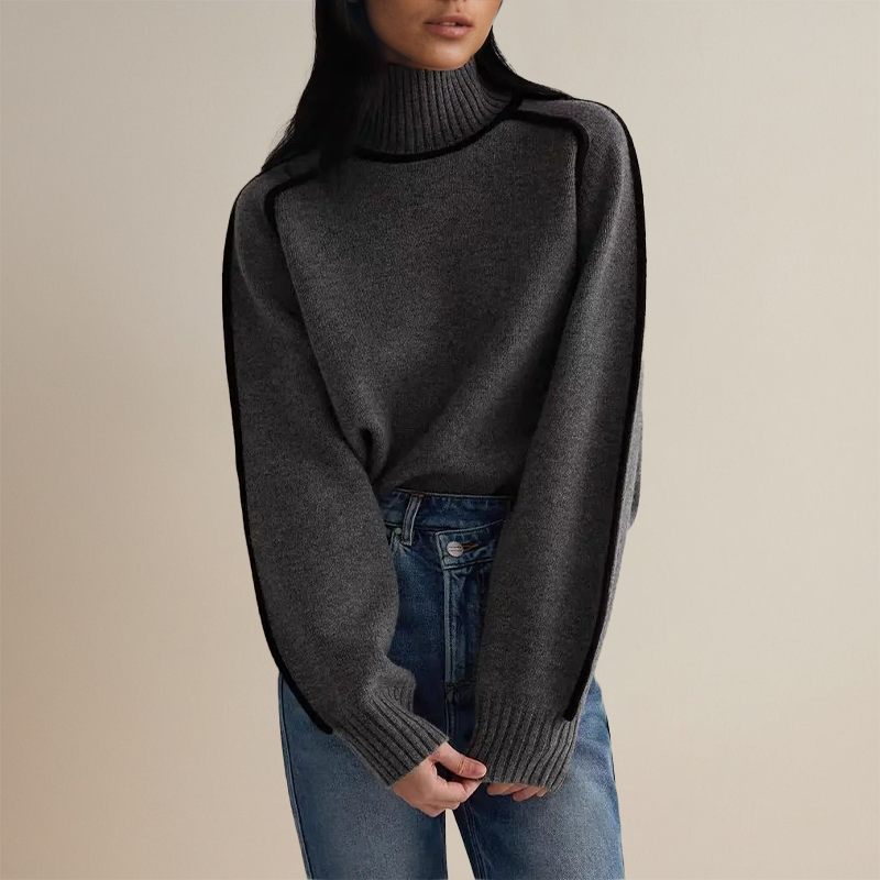 Talia | Soft Cashmere-Like Turtleneck Sweater