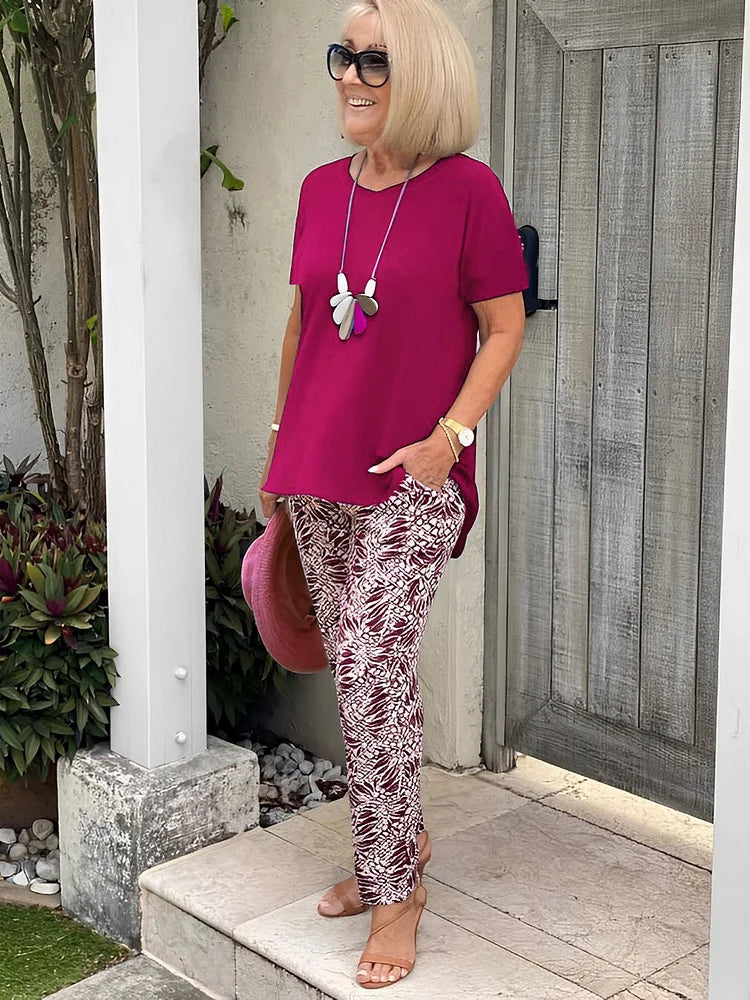 Talia | Relaxed Fit Holiday Outfit Set