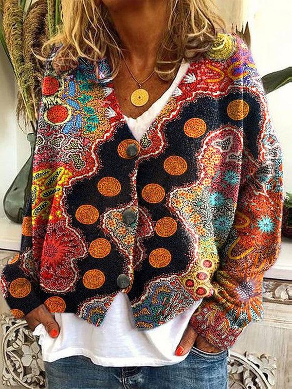 Talia | Unique Multicolor Cardigan