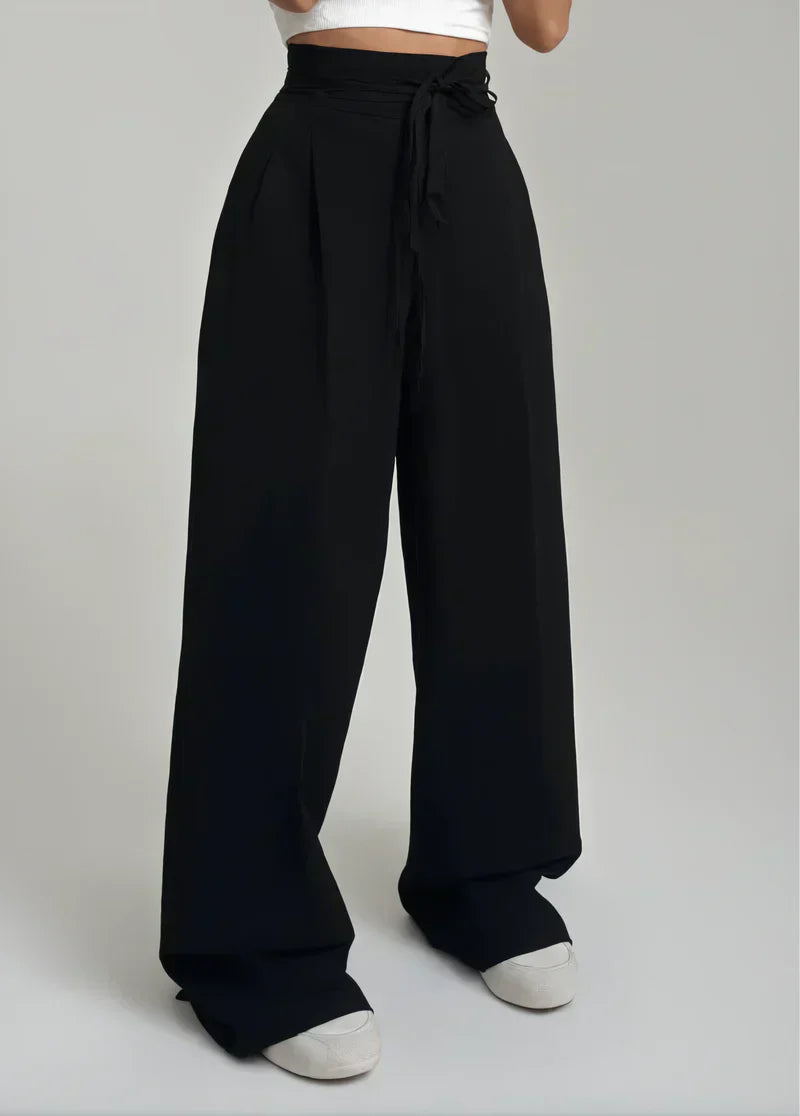 Talia | High-Waisted Trousers with Wide Legs