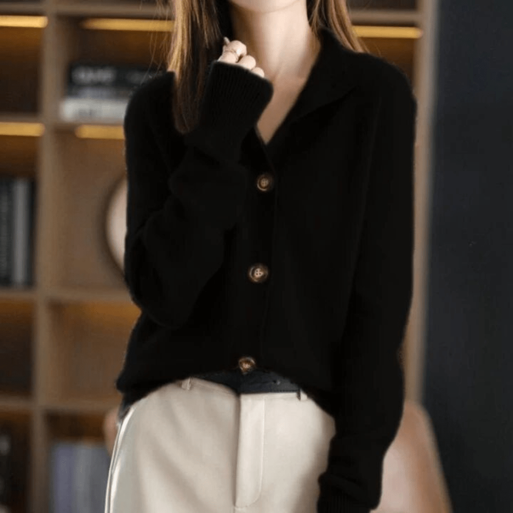 Talia | Luxurious Cashmere Knit Cardigan