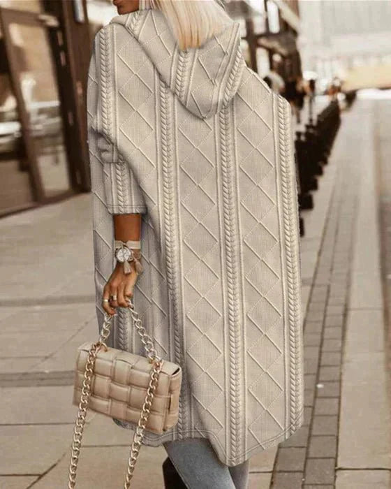 Talia | Extended Length Hooded Cardigan