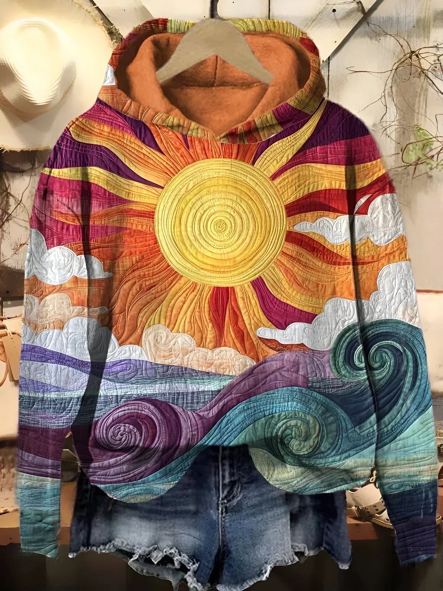 Talia | Vintage Sunbeam Hoodie