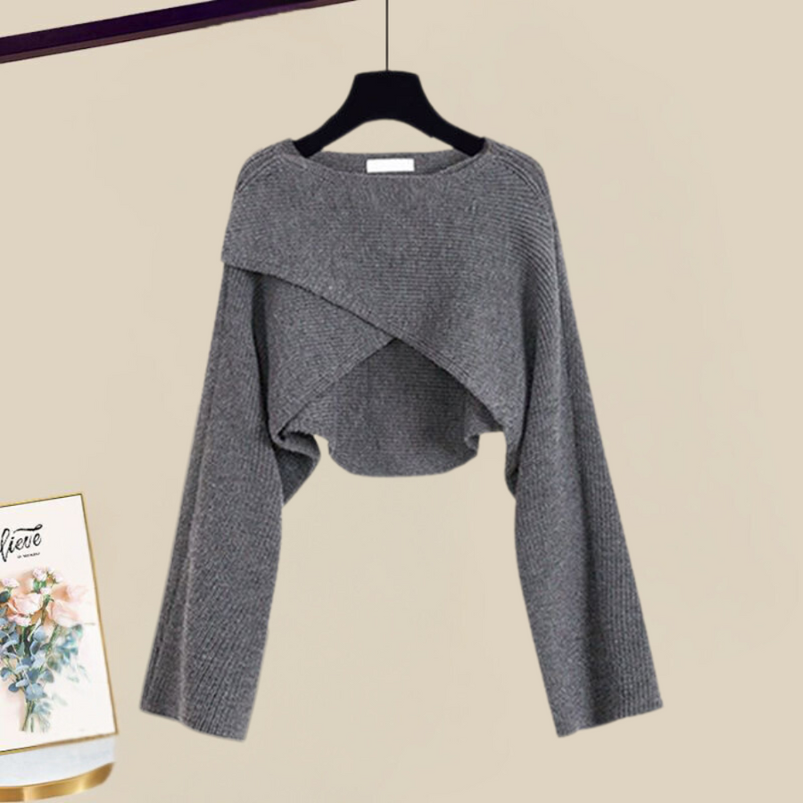 Talia | Dress and Cardigan Set